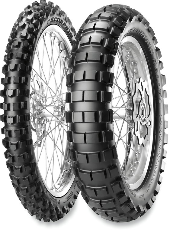 Pirelli - Tire - Scorpion Rally - Front - 90/90-21 - 49M - Scorpion Rally Tire  Front - 3908400
