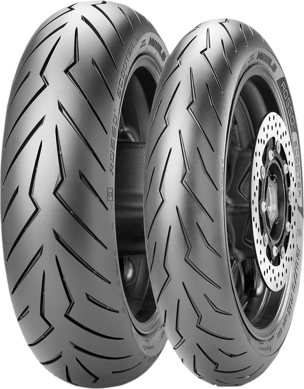 Pirelli - Tire - Diablo Rosso Scooter - Front - 120/70R14 - 55H - Diablo Rosso Scooter Tire  Front - 2768600 Pirelli - Tire - Diablo Rosso Scooter - Front - 120/70R14 - 55H - Diablo Rosso Scooter Tire  Front - 2768600