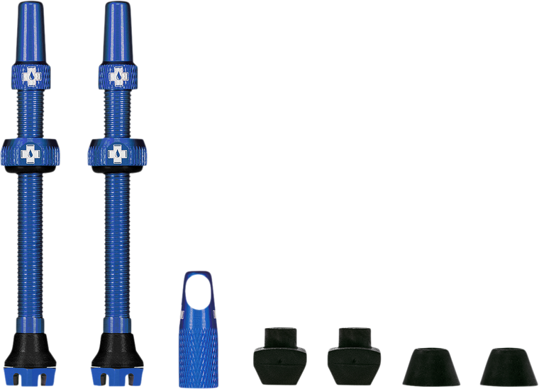 Muc-off Usa - Tubeless Valve Stems - Blue - Tubeless Valve Stems - 20425 Muc-off Usa - Tubeless Valve Stems - Blue - Tubeless Valve Stems - 20425