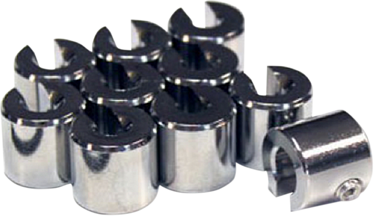 No-mar - Wheel Weight - .50 OZ - 10 Pack - Spoke Wheel Weights - WT-SPK10CH-50 No-mar - Wheel Weight - .50 OZ - 10 Pack - Spoke Wheel Weights - WT-SPK10CH-50