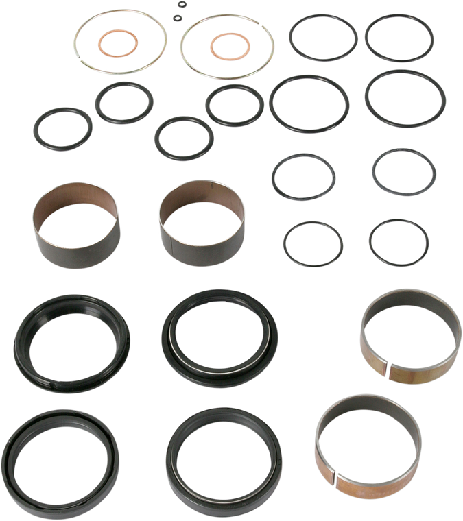 Pivot Works - Fork Seal/Bushing Kit - Fork Seal/Dust Seal Kit - PWFFK-H08-001