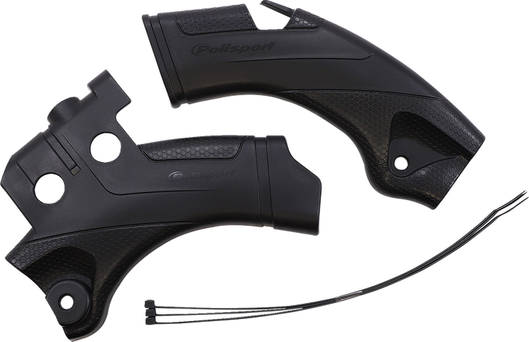 Polisport - Frame Guards - Black - CRF 450R - Frame Guards - 8478400001 Polisport - Frame Guards - Black - CRF 450R - Frame Guards - 8478400001