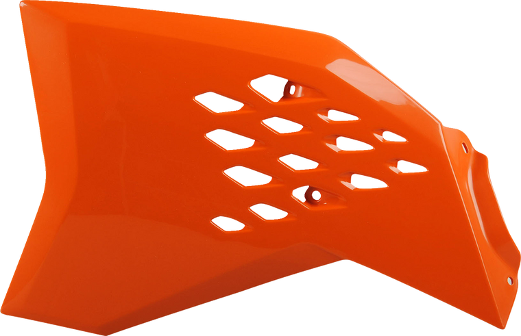 Polisport - Radiator Cover - Orange - SX 65 | XC 65 - Radiator Covers For KTM - 8412400013