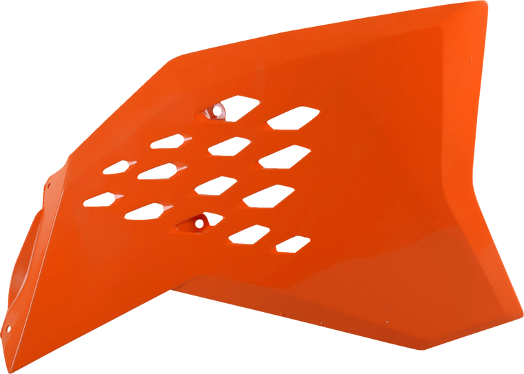 Polisport - Radiator Cover - Orange - KTM - Radiator Covers For KTM - 8428200002
