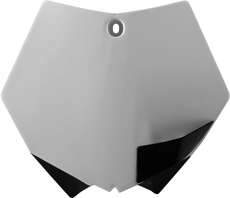 Polisport - Number Plate -  OEM '11 - '12 White - KTM - Front Number Plate - 8664400007