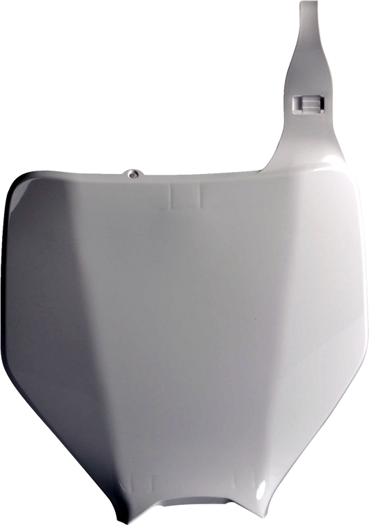 Polisport - Number Plate - White - Kawasaki | Sherco - Front Number Plate - 8660800002