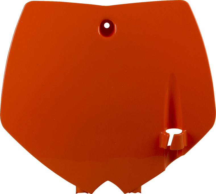 Polisport - Number Plate -  OEM Orange -  KTM SX65 | XC65 - Front Number Plate - 8661600001