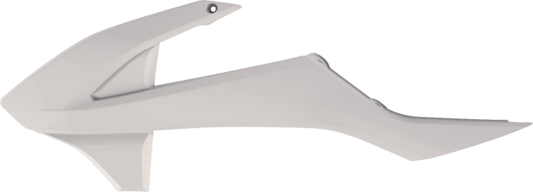 Polisport - Radiator Cover - White - SX 85 - Radiator Covers For KTM - 8421300002