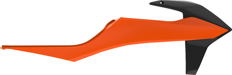 Polisport - Radiator Cover - Orange/Black - KTM - Radiator Covers For KTM - 8422100011