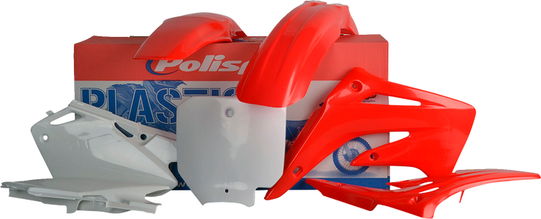 Polisport - Body Kit - Complete - OEM Red/White - CR 85R - Body Kit For Honda - 90078