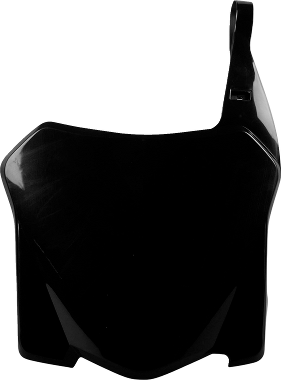 Polisport - Number Plate - Black - CRF 250R/450R - Front Number Plate - 8657500002