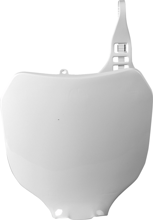 Polisport - Number Plate - White - YZ/YZF - Front Number Plate - 8658000001