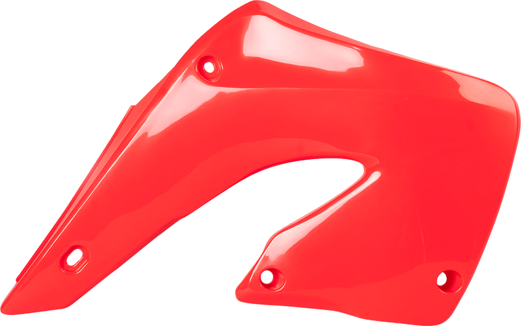Polisport - Radiator Cover - '00 OEM Red - CR125R - Radiator Covers For Honda - 8421000003