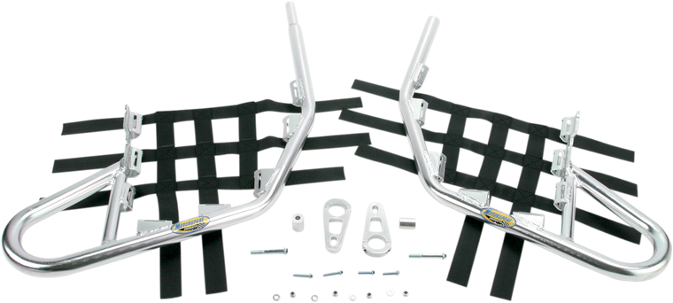 Motorsport Products - Nerf Bars - TRX400EX - Silver - EZ-Fit Nerf Bar Kit - 81-1401