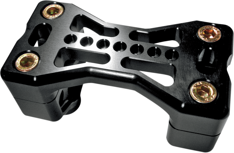 Joker Machine - Handlebar Clamp - 900 - Harley Davidson - Black - Series 900 Handlebar Clamp Assembly - 03-861B