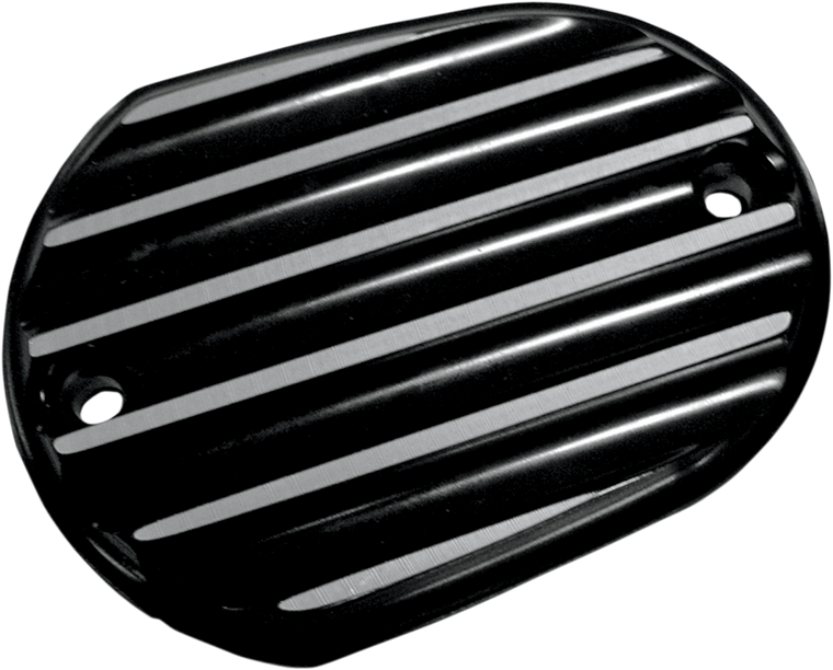 Joker Machine - Master Cylinder Cover - Brake - Front - Finned - Black - Front Brake Master Cylinder Cover  Finned - 10-380B