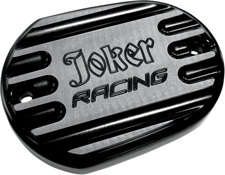 Joker Machine - Master Cylinder Cover - Brake - Front - Joker Logo - Black - Front Brake Master Cylinder Cover  Joker - 10-381B