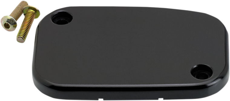 Joker Machine - Master Cylinder Cover - Hydraulic Clutch - Smooth - Black - Hydraulic Clutch Master Cylinder Cover - 08-007B