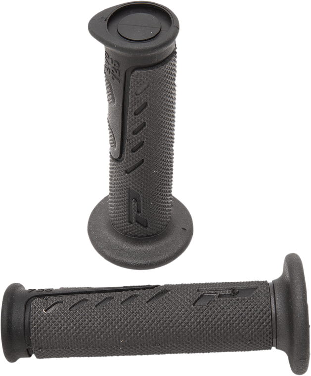 Pro Grip - Grips - EVO - 725 - Open Ends - Titanium/Black - 725 EVO Molded Gel Grips - PA0725OENE02 Pro Grip - Grips - EVO - 725 - Open Ends - Titanium/Black - 725 EVO Molded Gel Grips - PA0725OENE02