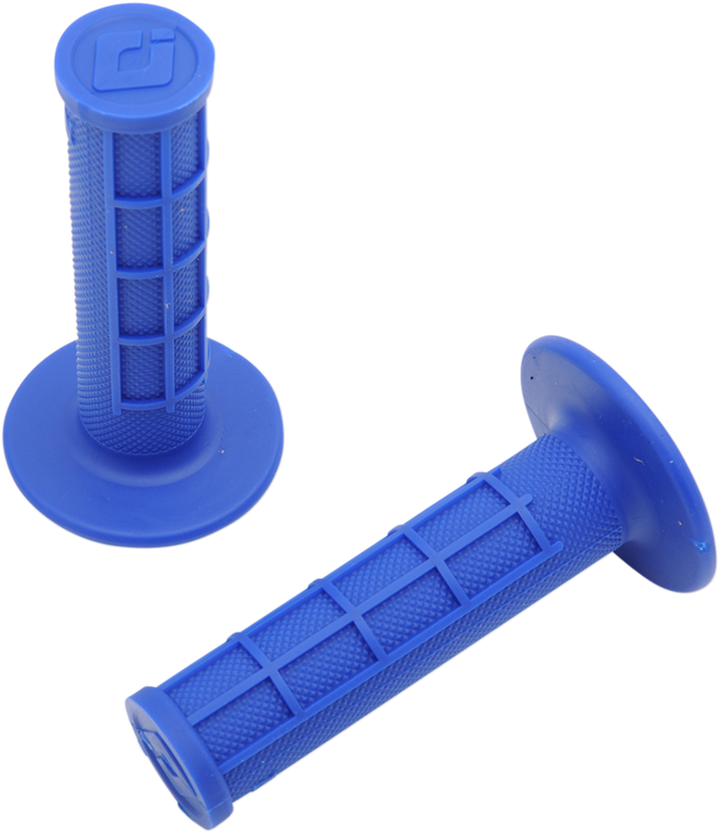 Odi - Grips - Ruffian - Half Waffle - Blue - Ruffian MX Half Waffle Single-Ply Grip - H01RFU