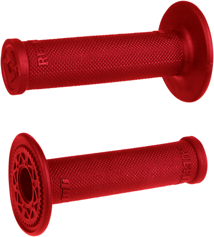 Odi - Grips - No Waffle - Red - Ruffian MX Single-Ply Grips - H00RFR