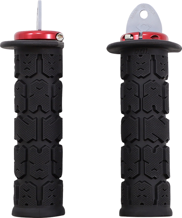 Odi - Grips - Rogue - ATV/PWC - Black/Red - Rogue ATV/PWC Grips - J33RGB-R