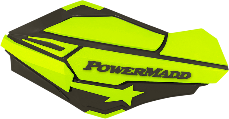 Powermadd - Handguards - Charcoal/High Visibility - Sentinel Handguards - 34425