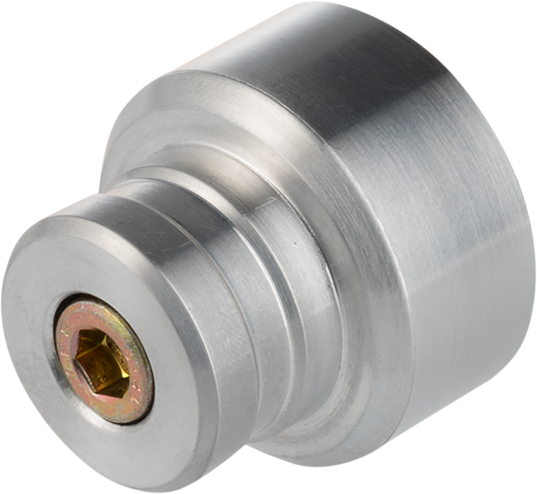 Joker Machine - Triumph Bonneville T120 Bobber Bar End Mirror Mount - Silver - Bobber Bar End Mirror Mount - 09-300-7