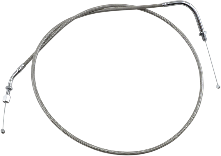 Motion Pro - Throttle Cable - Push - Yamaha - Stainless Steel - Armor Coat Stainless Steel Throttle/Idle Cable for Cruisers - 65-0264