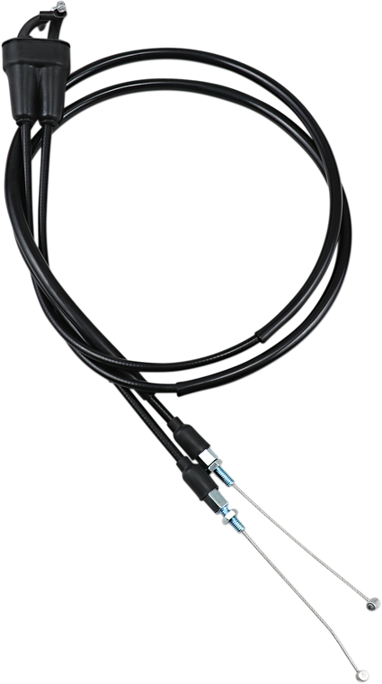 Motion Pro - Throttle Cable - Push/Pull - KTM/Husqvarna - Black Vinyl Throttle Cable - 10-0166