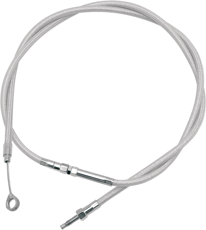 Motion Pro - Clutch Cable - Longitudinally Wound - Stainless Steel - Armor Coat Braided Stainless Steel Clutch Cable - 67-0369