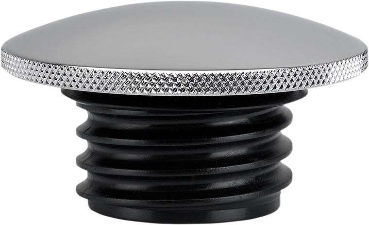 Joker Machine - Gas Cap - Knurled - Chrome - Gas Cap  Knurled - 10-444C