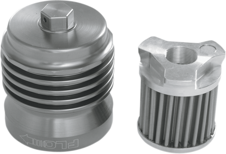 Pc Racing - Oil Filter - Flo Reusable "Spin-on" Oil Filter - PCS1 Pc Racing - Oil Filter - Flo Reusable "Spin-on" Oil Filter - PCS1