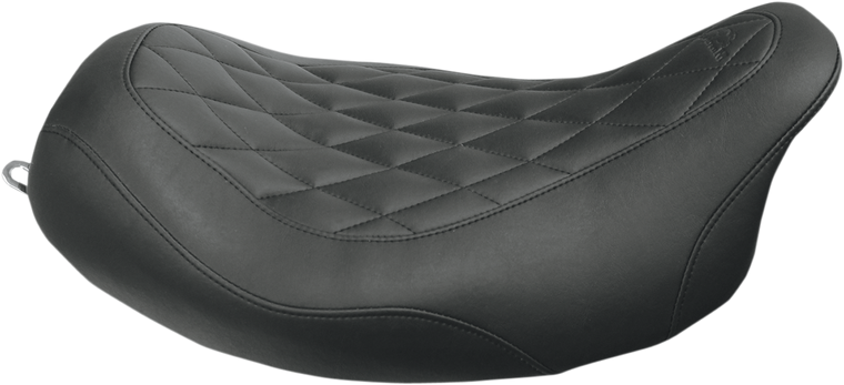 Mustang - Seat - Wide Tripper Solo - without Backrest - Diamond - Black - Wide Tripper Solo Seat - 76694