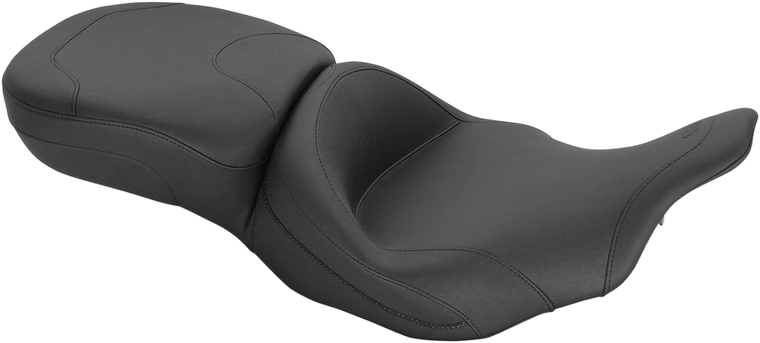 Mustang - Super Touring Seat - Vintage - FLT '97-'07 - Vintage Super Touring 2-Up Vinyl Seat - 76971