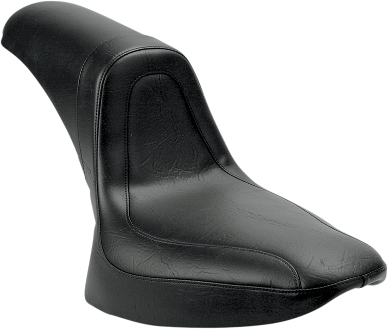 Mustang - Seat - Fastback - Stitched - Black - Softail '84-'99 - Fastback Seat - 75444