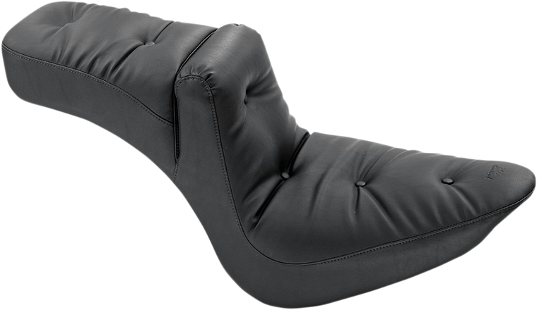 Mustang - Regal Wide Seat - FXST '06-'10 - Regal Duke Pillow 2-Up Seat - 76390