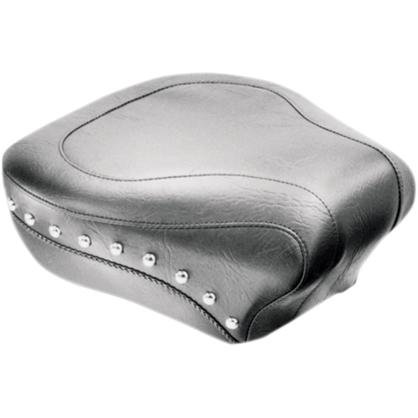 Mustang - Wide Rear Seat - Studded - Black - FLST - Wide Rear Seat - 76180