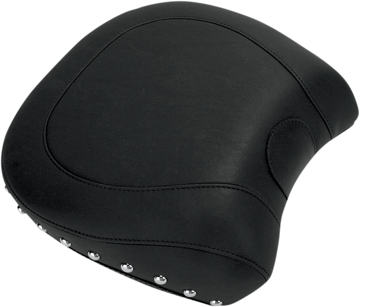 Mustang - Wide Rear Seat - Studded - Black - Softail - Wide Rear Seat - 79533