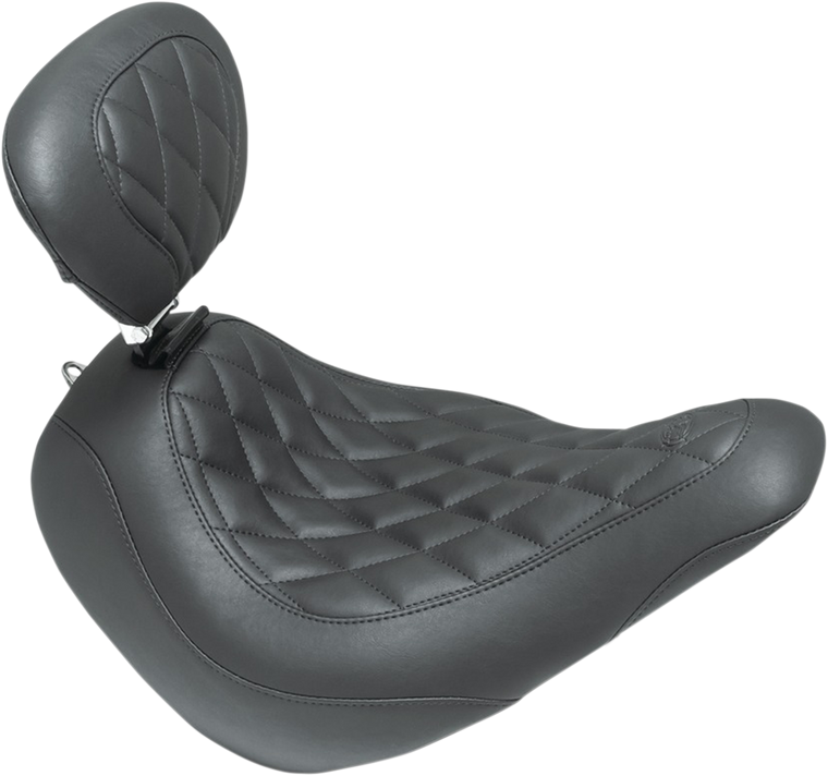 Mustang - Wide Tripper Seat - Driver's Backrest - Diamond - Wide Tripper Seat - 83043