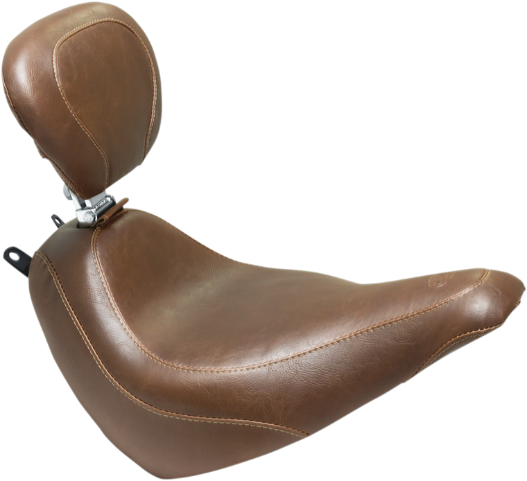 Mustang - Wide Tripper Seat - Driver's Backrest - Brown - Wide Tripper Seat - 83001