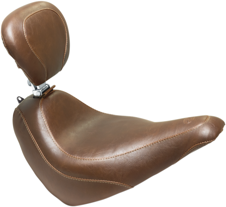 Mustang - Wide Tripper Seat - Driver's Backrest - Brown - Wide Tripper Seat - 83049