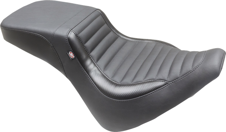 Mustang - Squareback Seat - Black - Tuck-n-Roll - Breakout '18-'21 - Squareback 2-Up Seat - 76006