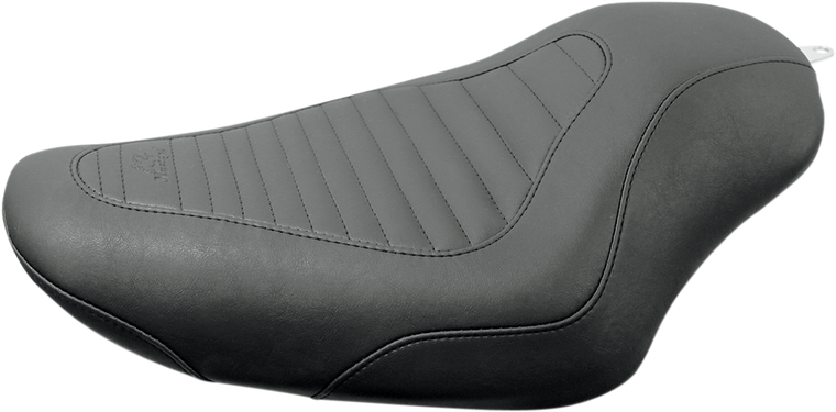 Mustang - Tripper Solo Seat - Tuck and Roll - XL with 4.5 Gallon Tanks - Tripper Synthetic Leather Solo Seat - 76955