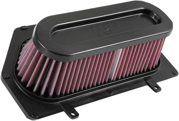 K & N - Air Filter - GSXR1000 - Sportbike Race-Spec High-Flow Air Filter  Oval - SU-1017