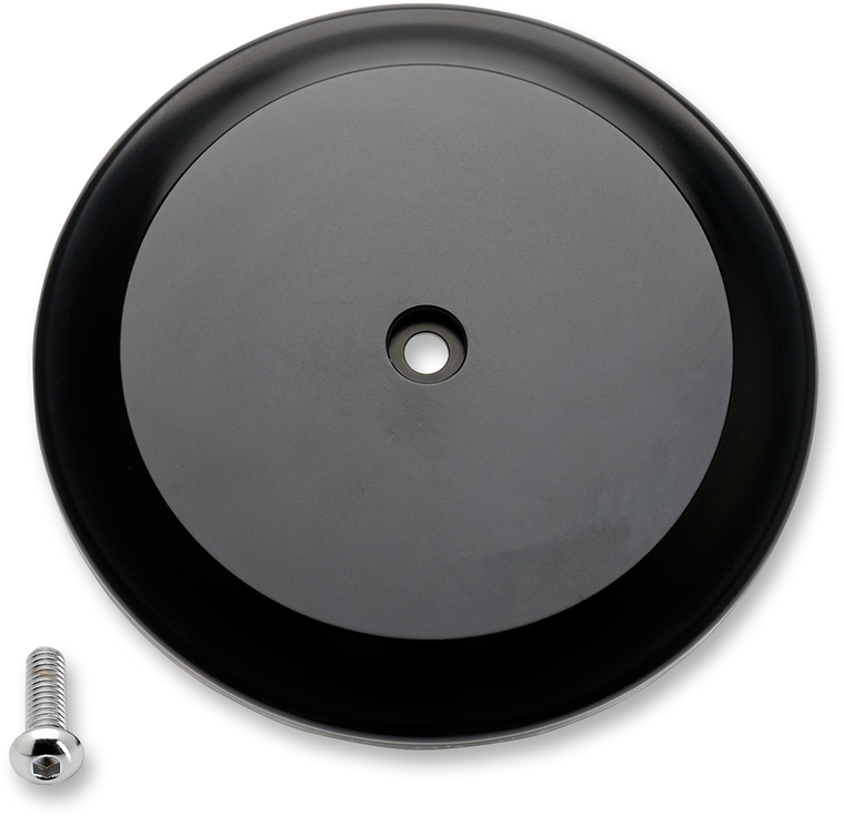 Joker Machine - Smooth Air Cleaner Cover - Black - VT Air Cleaner Cover - 02-222-1