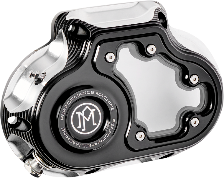 Performance Machine - Transmission Cover - Contrast Cut - Transmission Cover - 0177-2080M-BM