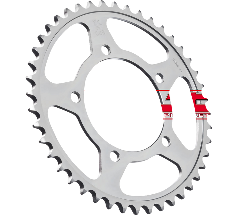 Jt Sprockets - Rear Sprocket - 44 Tooth - Aprilia - Steel Rear Sprocket - JTR702.44