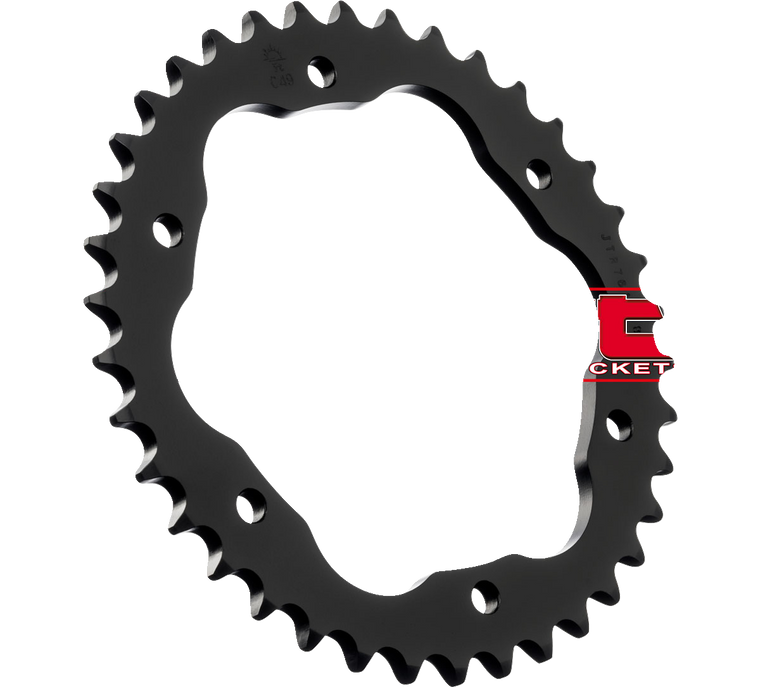 Jt Sprockets - Rear Sprocket - 38 Tooth - Ducati - Steel Rear Sprocket - JTR761.38
