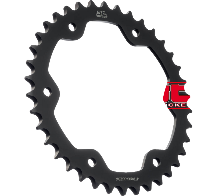 Jt Sprockets - Rear Sprocket - 38 Tooth - Super Duke - Steel Rear Sprocket - JTR893.38ZBK